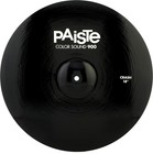 Paiste 18 Inch Color Sound 900 Black Crash Cymbal  2-pack  Bundle