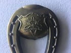 Vintage Fort Mchenry Brass   Souvenir Horseshoe Us Army Baltimore Md