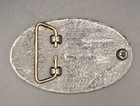 Vtg  Gilley s 1970s Pewter Belt Buckle By Southwest Buckle Design