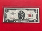 1953a  2 Dollar Bill Legal Tender Red Seal Uncirculated