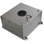 15 Gallon Polished Aluminum Racing Drift Fuel Cell Tank   Level Sender Universal