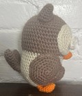 Baby Owl Plush Handmade Crochet Plushie Amigurumi Stuffed Toy