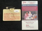 Gary Player Signed 1974 Masters Badge Jsa Coa Golf Champion Ticket South Africa