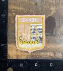 Vintage Dieppe France Coat Of Arms Crest French Travel Souvenir Sew-on Patch