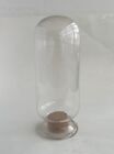 Apothecary Pharmacy Drugstore Chemist Blown Glass Inverted Show Globe Bottle Vtg