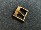 Vintage 1970-1980 Nos Gold-plated 16mm X 14mm Buckle   Swiss   For Omega