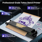 Tattoo Stencil Printer  X8 Thermal Tattoo Transfer Printer With 30pcs Transfer P