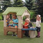 Step2 Great Outdoors Playhouse With Grill   Planter Play Set Toy Structure Kids