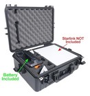 Battery Powered Starlink Mini Mobile Internet Kit Case  4 5  Hrs Runtime  