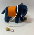 Steiff - 2007  Club Loyalty Gift  blue Elephant  4    With Box And Certificate