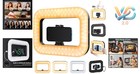 Portable Led Ring Light Phone Stabilizer 8000mah Video Rig For Content Creators