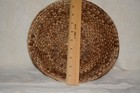 Woven Baskets  Vintage Hand Woven Basket Tight Weave  Bowl Type Southwest