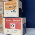 Lot Of Nos Mixed Auto Parts Delco Remy Points Distributor Cap Brush Set Etc   
