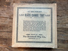 Counter Top Advertising Change  Tray With Rare Original Box Raleigh Cigarettes
