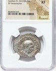 Ngc Xf Huge Tetradrachm Gordian Iii 238-244 Ad  Antioch Roman Empire Silver Coin