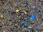 Olivine Basalt - Rare Volcanic Rock Thin Section Microscope Slide