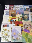 Various Greeting Cards  Lot Of 150  Used    And Unused   35