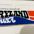 2 Vintage Opryland Usa Nashville Tennessee Bumper Stickers     Country Music Theme