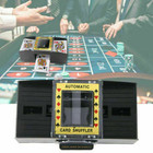 Black 2 Deck Automatic Card Shuffler Poker Cards Shuffling Machine Casino Usa
