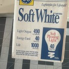 Vtg Ge Soft White 30 Watt Light Bulbs 4-pack A19 - New Old Stock Tested