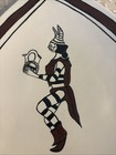 Vintage Native American Plate Signed Mela Tenorio Triangular 10   