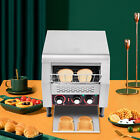 300slices h Commercial Conveyor Toaster Heavy Duty Electric Baking Machine 2200w