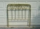 Vintage Brass Headboard - Queen