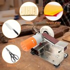 Diy Mini Belt Sander Knife Apex Edge Sharpener Polishing Grinding Machine W belt