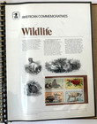 American Commemorative Collection Binder  With 30 Panels  1972-1974