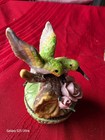 2 Hummingbird Trinket Box 3 5  Tall Hinged New Xmas Stocking Stuffers