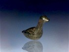 19th Century Inupiat Inuit Carved Stone Hunting Loon Effigy   Fetish