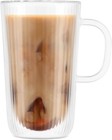 Bodum Douro Double Wall Glasses With Handle 4pc Set 13 5 Fl Oz Dishwasher Safe