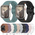 Soft Silicone Wristbands Sport Band For Apple Watch Ultra 2 9 8 7 6 5 4 Se Strap