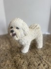 Bichon Frise Dog Danbury Mint 8 Inch Ceramic Resin  Figurine