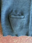 Vintage 1970s Usps Us Mail Postal Service Regulation Zip-up Knit Cardigan