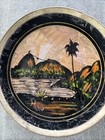 Vintage Rio Morpho Decorative Plate Brazil Souvenir