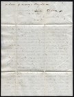1850 Ohio Banking Scandal  Board Of Control Letter - Gustavus Swan Re  Massillon