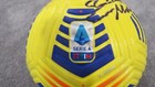 2021 Match Used Juventus Napoli Supercoppa Soccer Ball Cristiano Ronaldo Signed