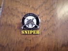 Sniper One Shot One Kill Hat Pin Lapel Pin Double Post Clutch Back
