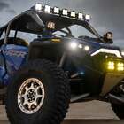Baja Designs   7 Xl Linkable Led Light Bar   Amber  Black Covers For Rzr Pro R