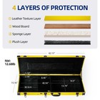 Electric Guitar Case Hard  Fits Fender Strat  Tele  And Standard Guitars  Por   