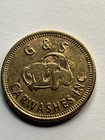 G   S Truck Car Wash Token Dunmore Pennsylvania  tb1