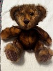 Brown Bear Plush First   Main Minky 8  Sitting Stuffed Toy