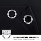 Small Tiers Kitchen Window Curtains 24 Inches Length Sets - Blackout Home Dec   