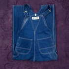 Jack Daniel   s Denim Blue Overalls Unisex Adjustable Straps Workwear