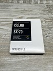 Impossible Color Instant Film For Polaroid Sx-70  8 Photos  160 Asa  July 2015