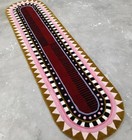 Runner Size Hand Tufted Rug Traditional Design Handmade Rug Pure 100 nz Wool Rug