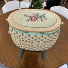 Vintage Sewing Basket Japan