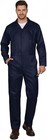 Navy Blue Adult Jumpsuit Coveralls Men Long Sleeve Cotton Blend Work Jumpsuit Xl