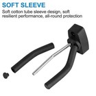 10 Pcs Pack Guitar Hangers Hook Holder Wall Mount Hanger Display Instrument